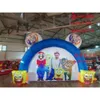 Mascot kostymer ierable Arch Rainbow Gate Party Decoration Rekvisita och anpassade landskap