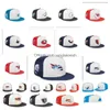 Ball Caps All TEM Logo Designer Snapbacks Chapeaux réglables Baseball Plat Hat Embroderie Football Basketball Football Fermed Outdoo Dhbed