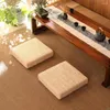 Kussen vierkant nuttig Japanse stijl stro plat stoel lichtgewicht tatami mat adem voor tuin