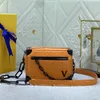 Mini Soft Trunk Box Messenger Makeup Bag Leather Man and Woman Bag Bag Bag Wallet 5A M82245 M44735 M68906 M44480