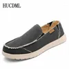 Chaussures décontractées Canvas pour hommes Summer Ultralight mâles MANDEURS SLIP-ON HOURTABLE AFFORTS