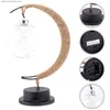 Lamps Shades LED moon night light with bracket used for home bedroom party bedroom home decoration products Q240416