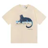 22SSメンズレディースデザイナーTシャツRhude Printed Fashion ManTシャツトップクエリティUSサイズM-XLCIPE