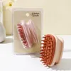 1 pcs multifunzionale massaggio portatile spazzola cuoio cuoio capelluto spazzola pettine per la pulizia della testa pettine massager 4 colori nuovi