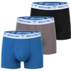 Underpants Bamboo Boxers 3 Pcs/Set Men's Panties Shorts For Underwear Male Briefs Colors Blue Large Slip Homme Can Support Drop