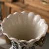 Vasen kreative Keramik Vase Luxus zwei Ohrhörer Pflanzenbehälter Ornamente Europäischer Stil Blumenarranger Flasche Home Dekorative