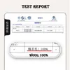 숄 고품질 100% 순수 울 스카프 여성 클래식 및 독특한 가을과 겨울 단색 술집 여성용 따뜻한 머플러 여성용 핫 숄 2404