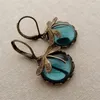 Orecchini a pennaglietta Dragonfly vintage Dragonfly Boemia Insetto in cristallo Drop per donne Accessori per gioielli