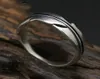 925 Sterling Silber Ring Männer Schmuckbaumblatt Vintage Finger Verlobungsring Geschenk Feine Schmuck 9693699