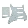 Cavi Lefty St Strat SSS Pickguard 11 fori a sinistra Tremolo Trem Cover Back Plates Fits USA/Messican Fender Guitar Parti di chitarra elettrica