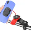 New Motorcycle Bike Phone Holder Shock-resistant MTB Bicycle Scooter Bike Handlebar Security Quick Lock Support Telephone Stand