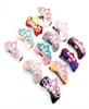 Fashion Kids Crown Solid Color Peral Bowknot Handmade Hair Clips Beautiful Princess Girl Hairpins Barrettes Acessórios2964269