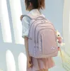 Waterproof Travel Large Capacity Fashion Backpack Teenager Boys Girls School College Students Nylon Simple Backpack