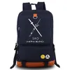 Sac à dos de mode d'école sword art en ligne sao cosplay kids occasionnels femmes hommes épaule sacs de livres scolarisés mochila escolaire sac à dos