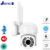 SISTEMA ICSEE PTZ WiFi IP Surveillance Camera CCTV Audio Outdoor Zoom Night Full Color Wireless Water -Decropte Security Tracking Xmeye XMEYE