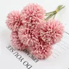 Decoratieve bloemen Wedding Decoratie Craft Vazen Bloem Hydrangea Artificial Bouquet Boho Home Slaapkamer Decor Accessories 3/6pc