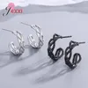 Stud Earrings Lovely Small Branches For Girl Women Real 925 Sterling Silver Cute Jewelry Gifts Fashion Accessories Brincos