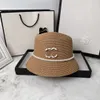 Luxury Designer Cap Bucket Hat Fashion Men Women Fitted Top Hats Wide Brim Hats High Quality Straw Sun Caps Hat