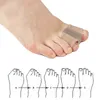 Washable Double Hole Toe Corrector Hallux Eversion Fixer Unisex Toe Valgus Immobilizer Foot Care Supply for Men Women