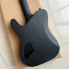 PEGS Classic Electric Guitar, Mat Black, Kwaliteit Black Accessories, Professional Level, Good Timbre, GRATIS levering naar Home.