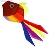 1 Rainbow Fish Kite Windsock Decoração de jardim ao ar livre Lavanderia de lavanderia Toy Random Color Y240416