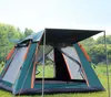 Tente extérieure automatique 34 personnes plage fast open pliing camping double pluie et rosée tente 240416 240426