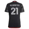 2024 DC United Soccer Jerseys KLICH BENTEKE 24 25 home PIRANI DAJOME CANOUSE Football Shirt SANTOS DURKIN GARAY MURRELL STROUD KU-DIPIETRO men camesitas kids uniform