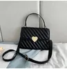 Sacchetti da sera filo ricamo una borsa trapunta trapunta per donna designer di lusso in pelle lady lady shood borsetta