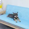 Summer Dog Bed Cooling Ice Silk Mat Pet Cat Sofa Nest Small Medium Big Sleeping Pad Cool Matress Supplies 240416