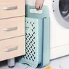 Dobrando o banheiro de lavar roupa de lavanderia montada para roupas sujas de roupas de armazenamento de armazenamento para o organizador da bolsa doméstica 240409