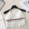 Serbatoi da donna Boho Beach Holiday Camisole Halter Women Weecinet Swimsuit Reggiseno senza schienale Giaccia Cavalca Cavallo Tops