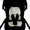 Stroller Parts Accessories Universal baby stroller newborn cushion and pillow for DOONA car seat stroller coral velvet fabric non slip design Q240416