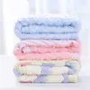 Couvertures 2 couches matelassées sherpa dos thermique couverture bébé 3D papillon flanelle douce swaddle née enveloppe de berceau de berceau