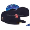 Ballkappen Großhandel ausgestattete Hüte Fashion Snapbacks Verstellbarer Baseball All Team Logo Outdoor Sportsticke Casquette geschlossen beruhi