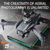 Drohnen 2024 P25 Drone Triple Camera 8k HD bürstloser UAV GPS Professionelle Luftfotografie Hindernisvermeidung Flugzeug Fern -Spielzeuge 24416