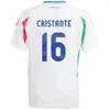 Man Youth 24 25 Euro Cup Italia Soccer Jersey National Team 5 LOCATELLI 3 DIMARCO CHIELLINI 17 IMMOBILE BERARDI BONUCCI PESSINA ACERBI CRISTANTE Football Shirt Kits