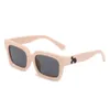 Mens Offs Солнцезащитные очки роскошные бренды у улицы женские женщины UV400 Arrow x Sun Glasses Accary Accessories Sunglass Rames Hip-Hop Square Sport