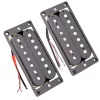 Câbles 2 pièces câblées 7 chaînes Guitar Humbucker Pickups 58/62 avec vis de montage accessoire d'instruments de musique