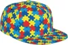 Boll Caps Autism Awareness Baseball Cap Män Kvinnor Justerbar Snapback Flat Brim Hip Hop Hatts