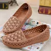 Casual Shoes Flat Summer White Plastic Sandal For Women Soft Soles Mother Diamond Beach Rain