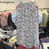 Jupes 2024 FALDAS MUJER DE MODA PLAISEMENTS FEMMES HEURES HEUST A-LOBLE SAIA SAIA VINTAGE CORÉAN SUMBRE JUPE JUPE JUPTE