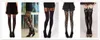 Sexy Socks Black Women Temptation Sheer Mock Suspender Tights Cat Pantyhose Stockings Cool Mock Over The Knee Sheer Tights 5 Styles Hot 240416