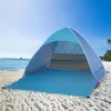 Camping Outdoor LIXada Automatisk Instant Pop Up Beach Tält Lätt UV -skydd Fiske Cabana Sun Shelter 240416