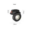 Lumières LED incrustées avec une rotation à 360 degrés et un salon intégré intégré à Spotlight 7W