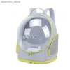 Catapeantes de gatos Cajas Casas Cat Carryin Ba Space Pet Mochila transpirable Puerto transparente Puerto de mochila transparente Do de transporte de transporte Cápsula de espacio BA PETS L49