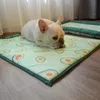 Dog Bed Cooling Summer Pad Mat for Cat Blanket Sofa Breathable Puppy Dogs Pet Supplies Cool 240416