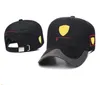 Topp F1 Racing Motorcykelhattar Team Mercedes-Benz-AMG Marshmello Mens and Womens Sports Ball Hat monterade lyxmärke Fashion Mesh Cap Youth Trucker Caps A17