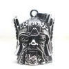 Colliers pendentifs Unisexe 316l en acier inoxydable Big Heavy Viking Soldier Bell EST