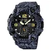 腕時計Skmei 1637 Merility Watch for Men Camouflage Waterproof Sports Style Digital Stopwatch Mens Clock Montre Homme 1155