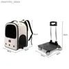 Cat Carriers Crates Houses Trolley Pet Backpack Lare Space Mute Universal Wheel Cat Ba Foldin Trolleys Pets Bas Cats en Do Carrier L49